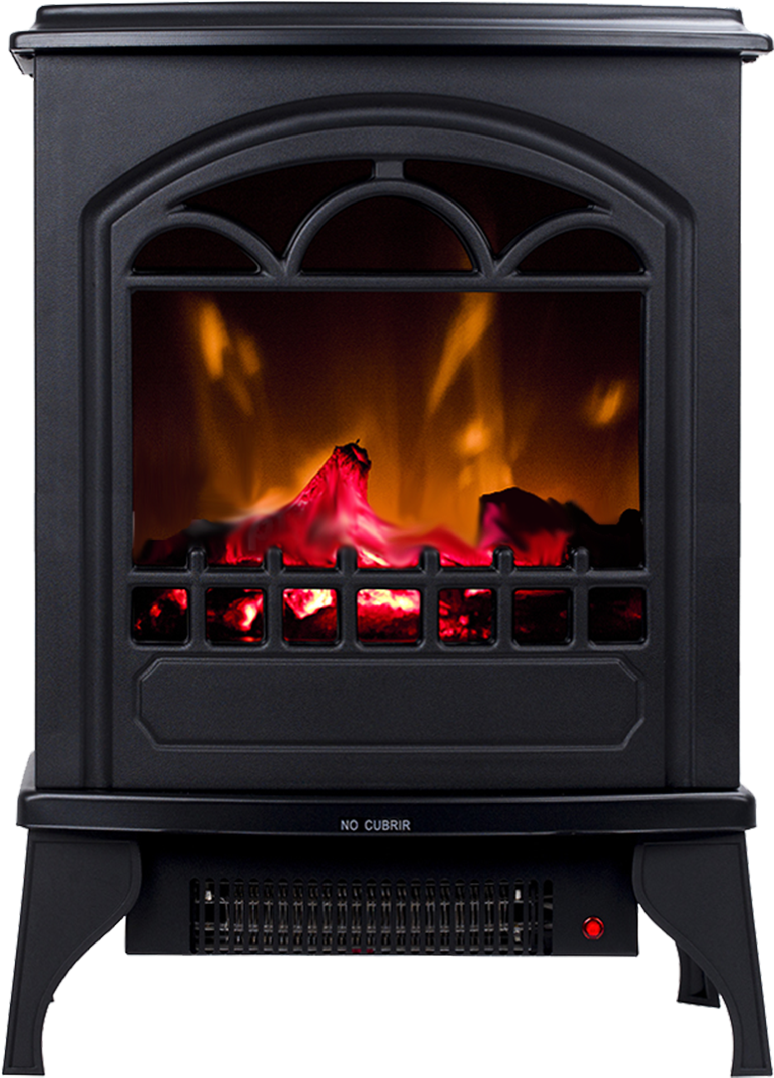 Freestanding Electric Fireplace Phoenix - Kominek Elektryczny (2835x2835), Png Download