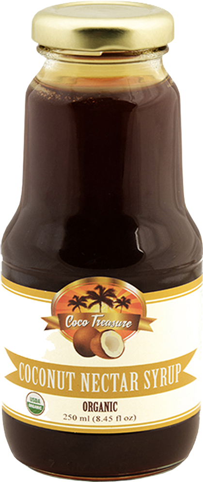 Png Free Nutritious Organic Nectar Syrup - Coco Treasure Coco Treasure Organic Coconut Sugar Low (1000x1000), Png Download