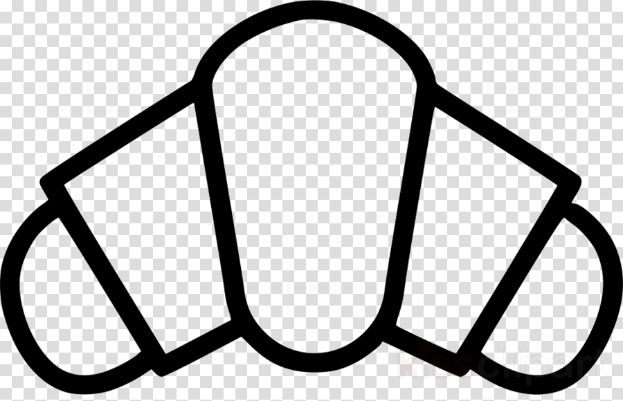 Croissant Clipart Croissant Cafe Breakfast - Clip Art (900x580), Png Download