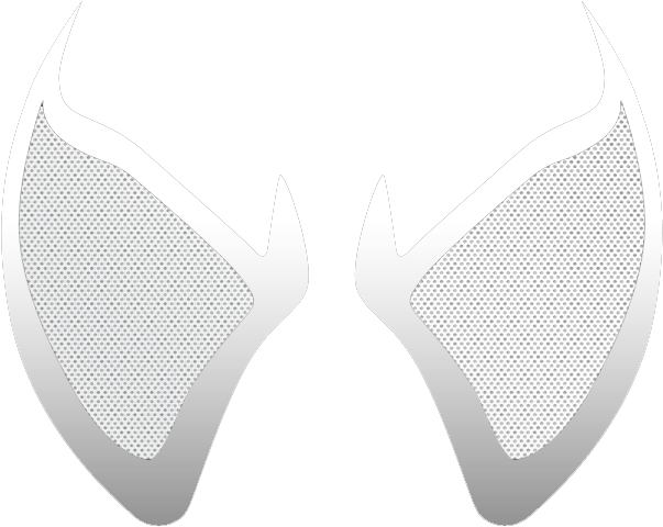 [ Img] - Scarlet Spider Eyes Template (885x781), Png Download