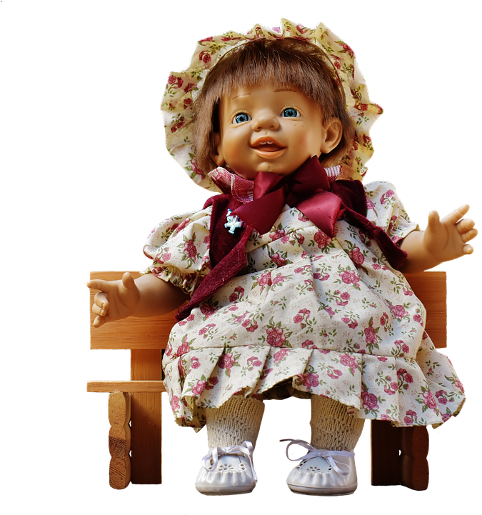 Doll, Girl, Cry, Sweet, Toys, Children, Funny, Cute - Doll (759x720), Png Download