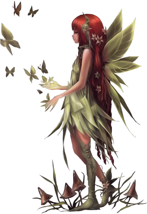 Gifs Para Você - Hada Duende (495x714), Png Download