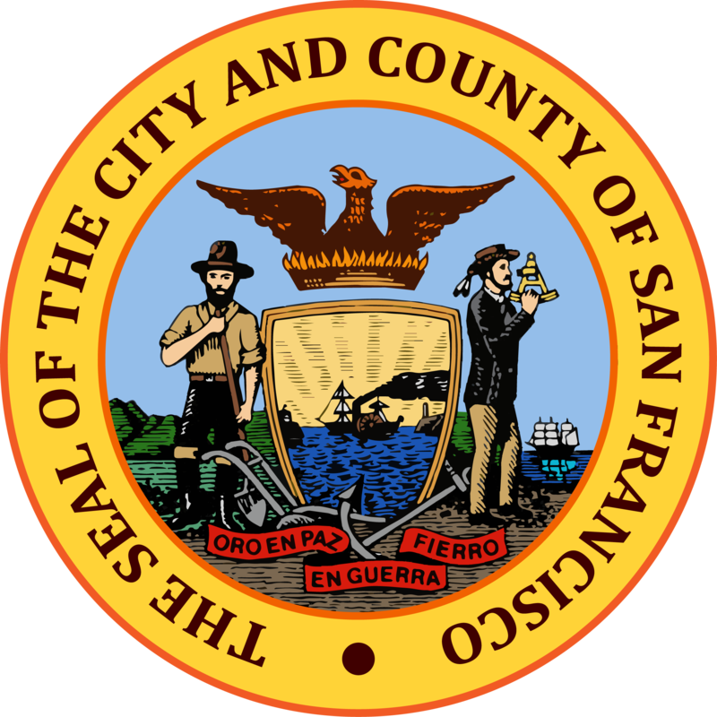 City And County Of San Francisco - Seal Of The City Of San Francisco (800x800), Png Download