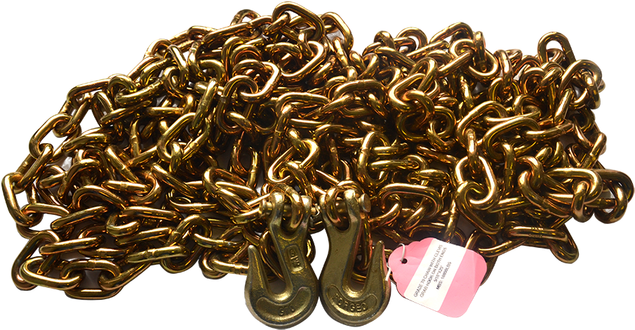 Clip Art 5/16″ 20′ Chain With Grab Hooks With Transparent - Portable Network Graphics (1000x667), Png Download