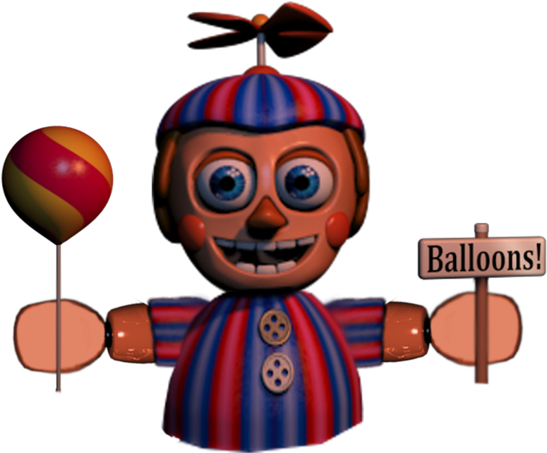 Hand Puppets, Fnaf, Minions, Devil, Five Nights At - Balloon Boy Fnaf (894x894), Png Download