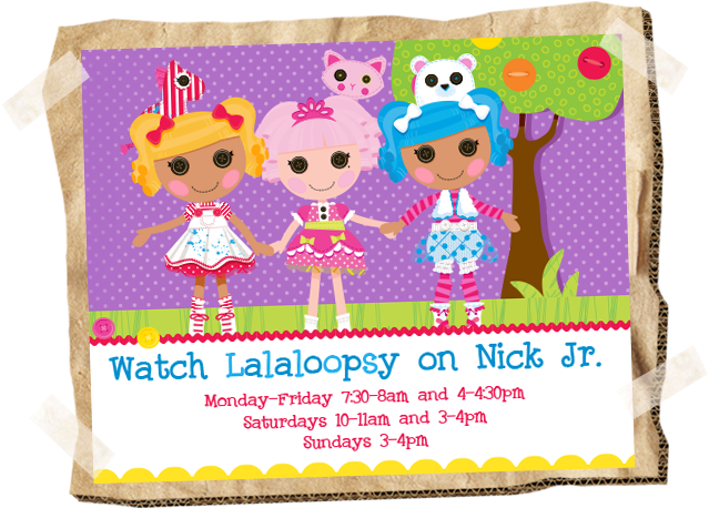 Lalaloopsy New Episodes This October - Lalaloopsy Friends Are Sew Special [dvd] (665x525), Png Download