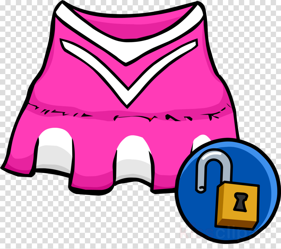 Club Penguin Cheerleader Clipart Club Penguin Cheerleading - Cheerleading Outfit Clip Art (900x800), Png Download