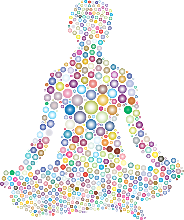 Yoga For Children Physical Fitness Exercise Lotus Position - Colorful Yoga Poses Silhouettes (627x750), Png Download
