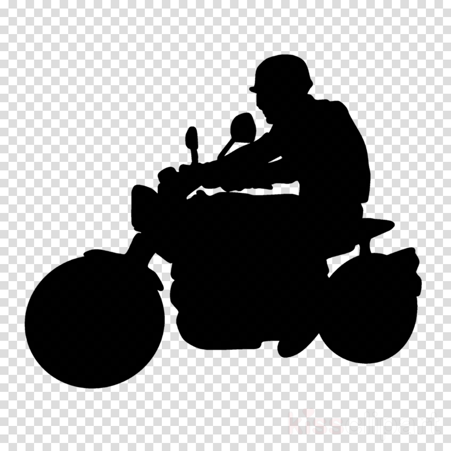 Silhouette Clipart Silhouette Motorcycle Clip Art - Clip Art (900x900), Png Download