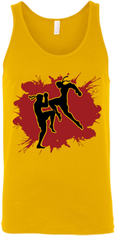 Muay Thai Flying Knee Tank Top - Dance Logo Design Boys (760x760), Png Download