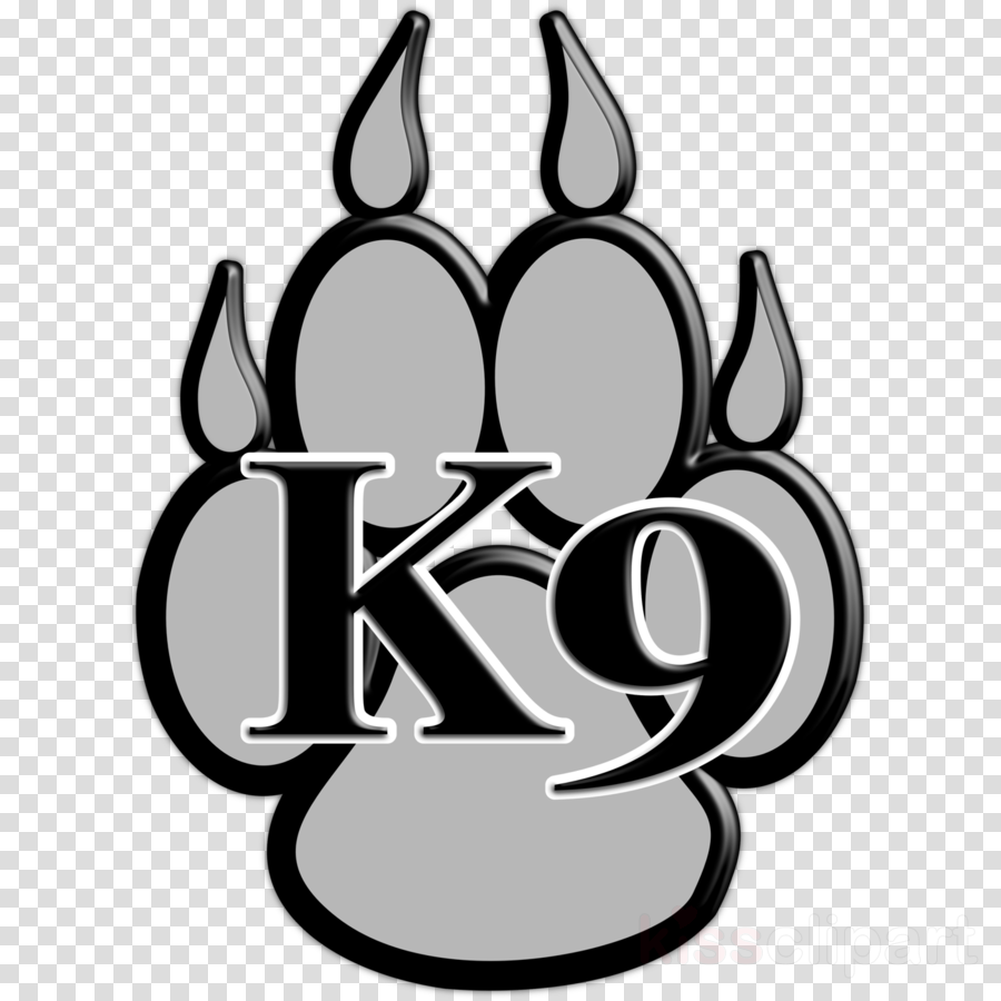 Police K9 Paw Logo (900x900), Png Download