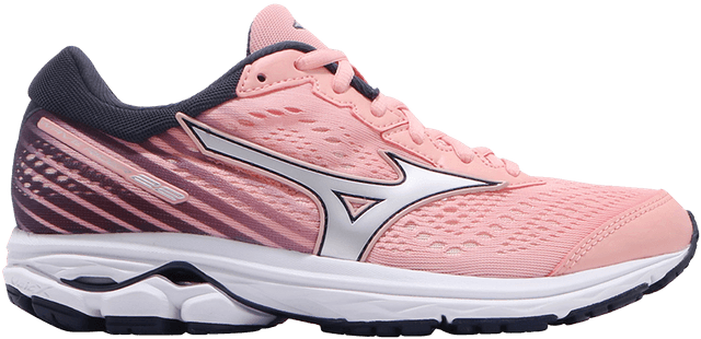 Wmns Wave Rider 22 'pink' - Mizuno Wave Rider 22 Womens Running Shoes (750x750), Png Download