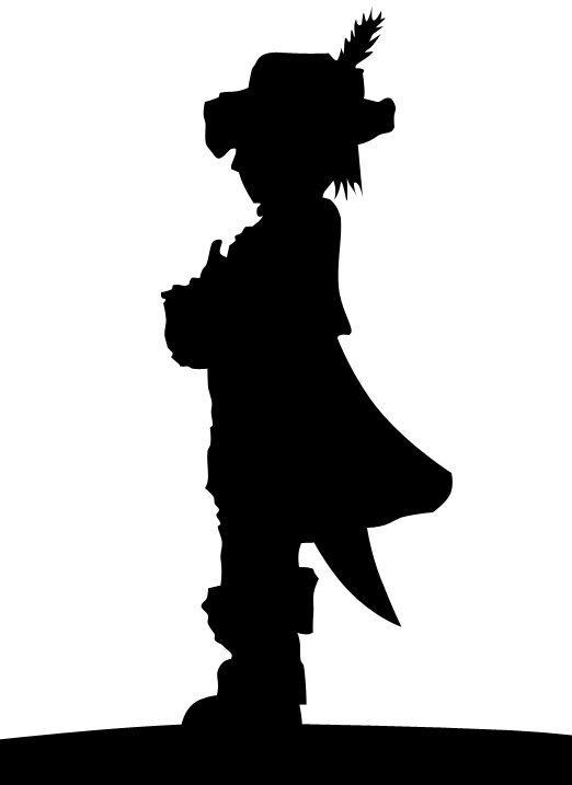 Pirate Ship Silhouette Clip Art - Satyr Vector (522x717), Png Download