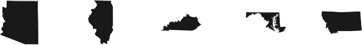 New York, Boston, Seattle, Portland, Nashville, Pittsburgh, - Maryland Wall Art Modern Black Collection - Home Decor (1500x350), Png Download