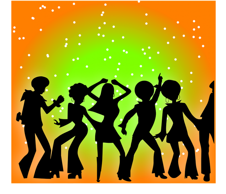 Dance Trance Teen - Disco Clip Art (800x684), Png Download