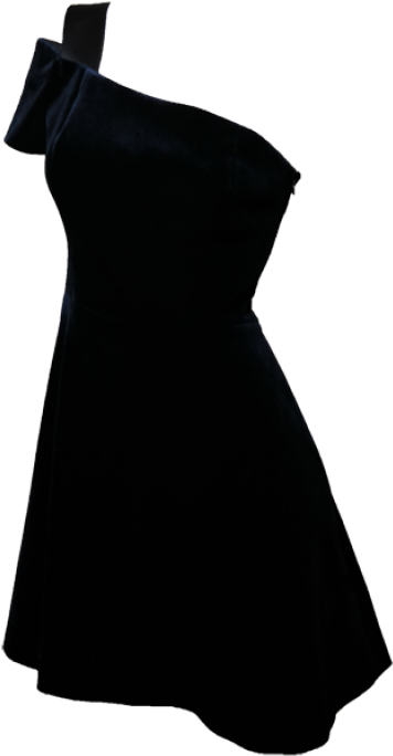 Evening Dress - Little Black Dress (1200x1200), Png Download