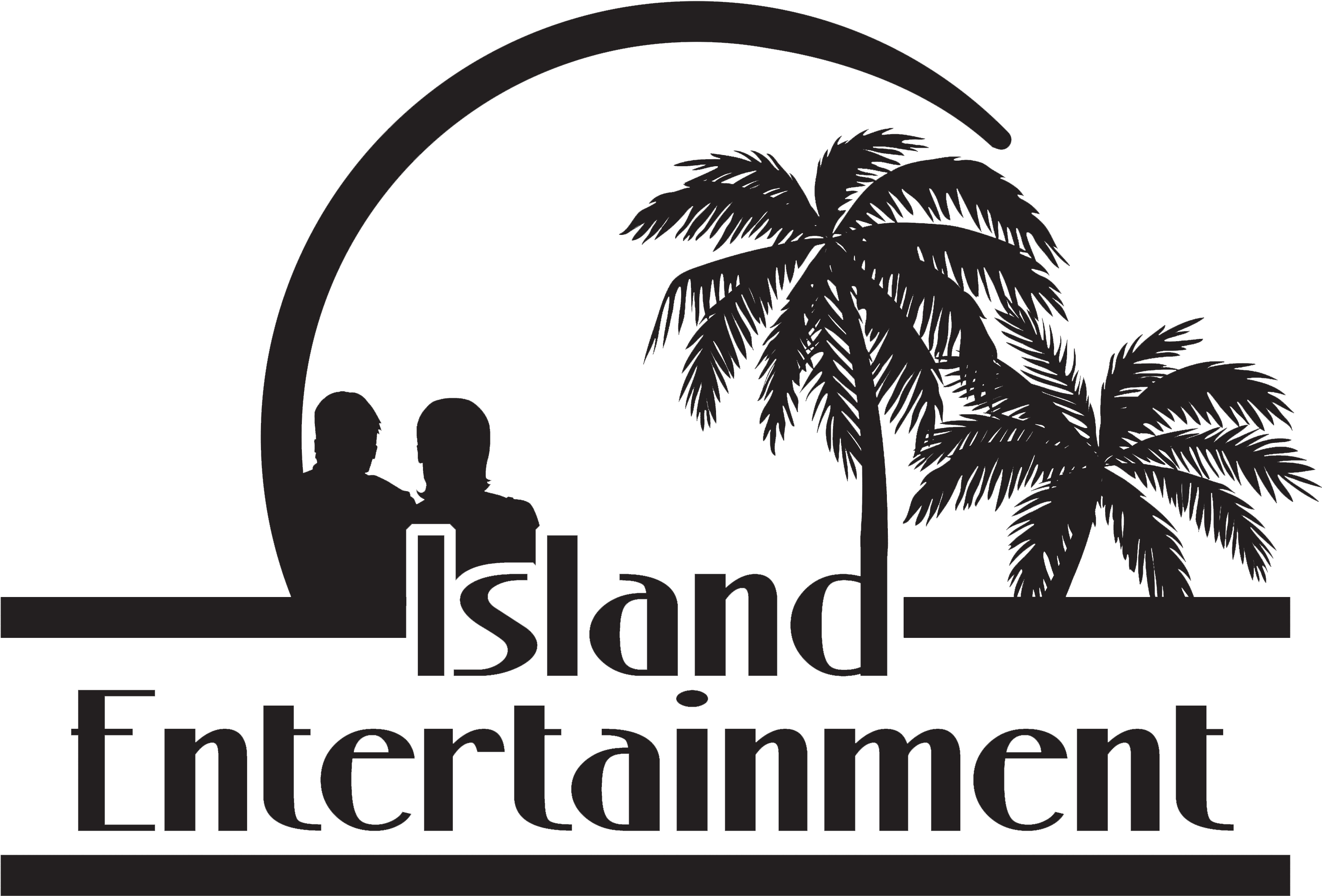 Download Island Entertainment Kc - Black Palm Trees Clipart PNG Image with  No Background - PNGkey.com, image size:2847x1930
