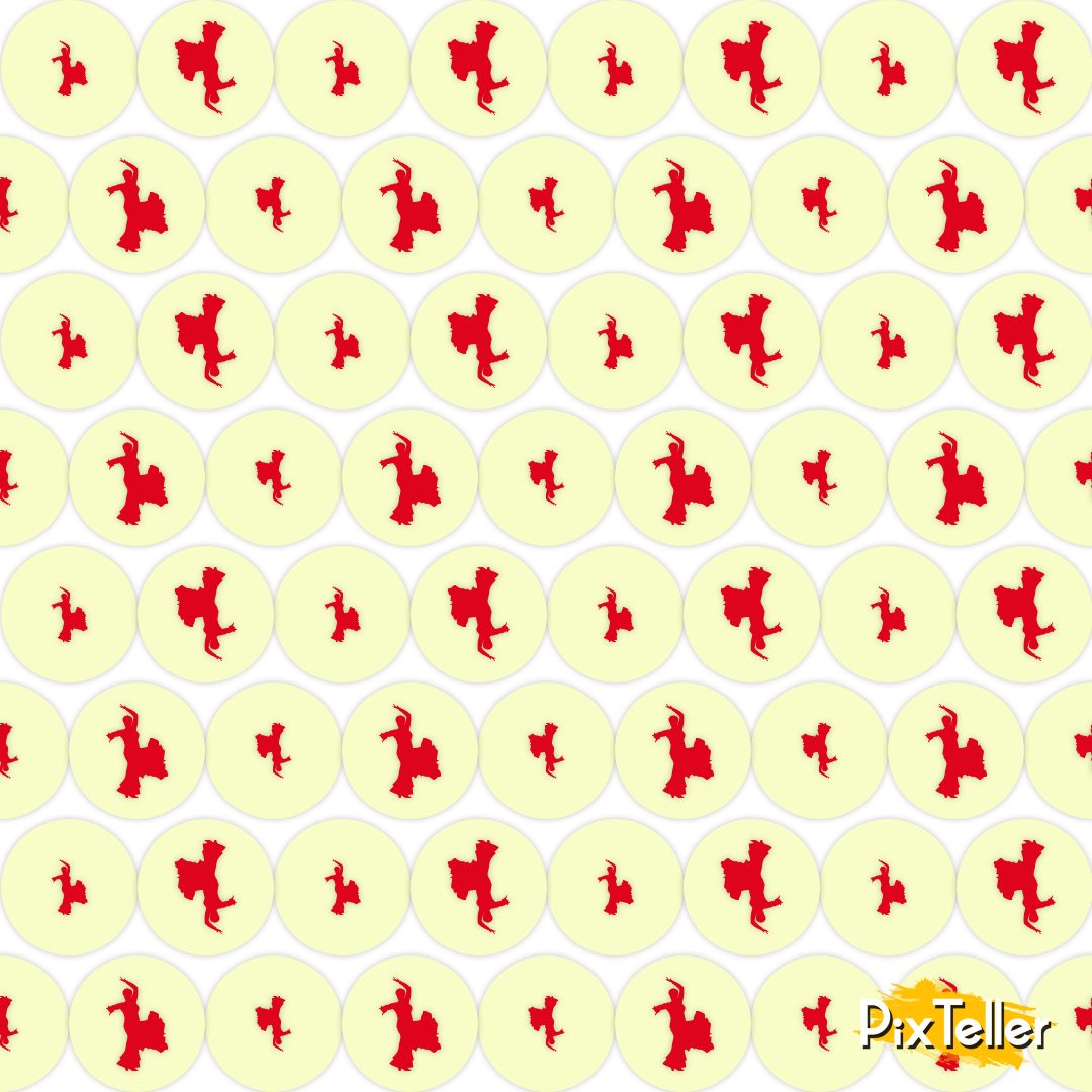 Pixbot › Pattern Design - Circle (1080x1080), Png Download