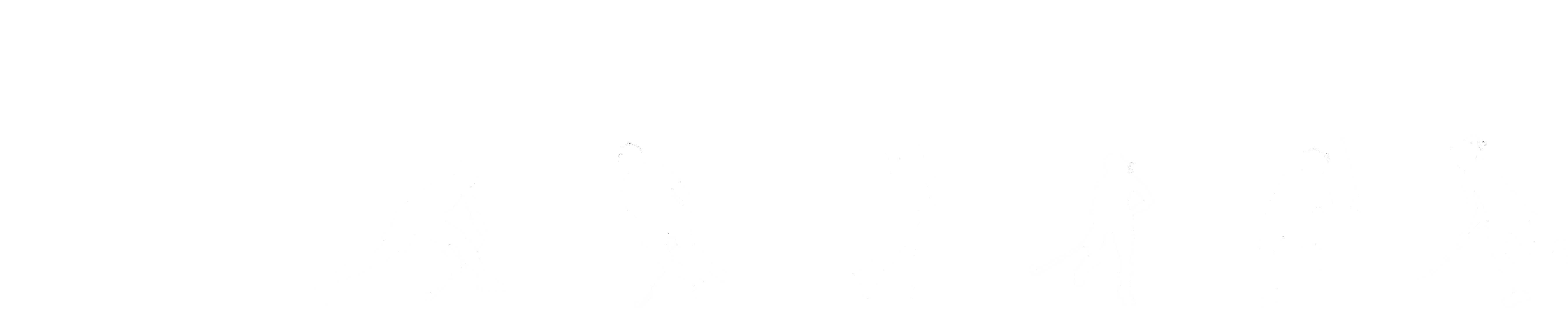Field Hockey Girl Silhouette Vinyl Decal (5433x1200), Png Download