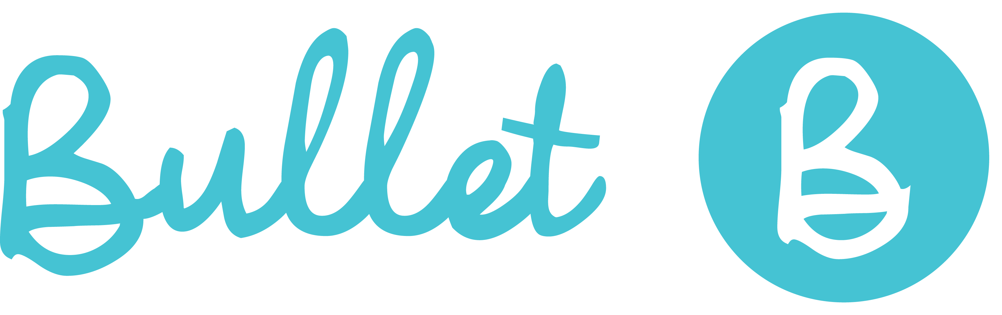 Bullet Logo (3299x1040), Png Download