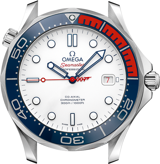 Co-axial 41 Mm - Omega Seamaster Commander James Bond 007 Watch 212.32.41.20.04.001 (680x1040), Png Download
