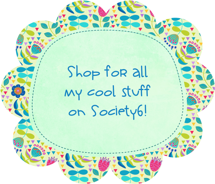 Society6 Fancy Button-01 (1000x869), Png Download