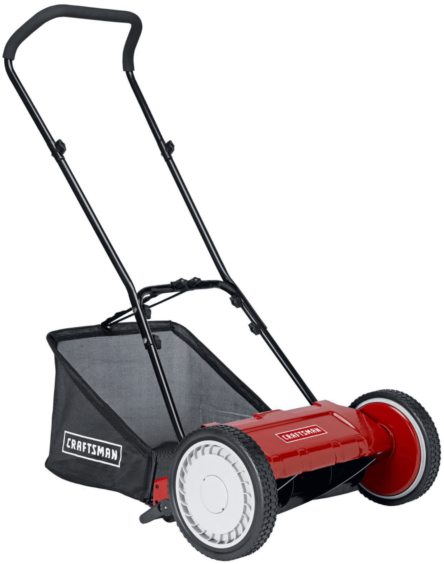 Sears Craftsman Lmrm1602 16" Reel Push Lawn Mower With (640x640), Png Download