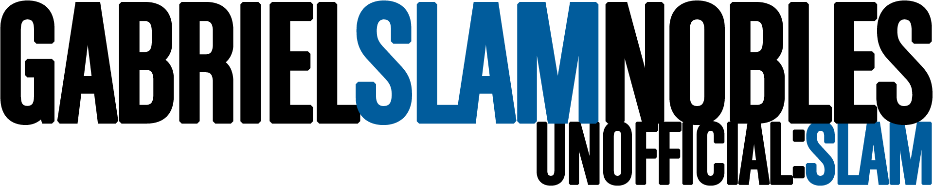 Gabriel Slam Nobles Logo - Logo (1918x384), Png Download