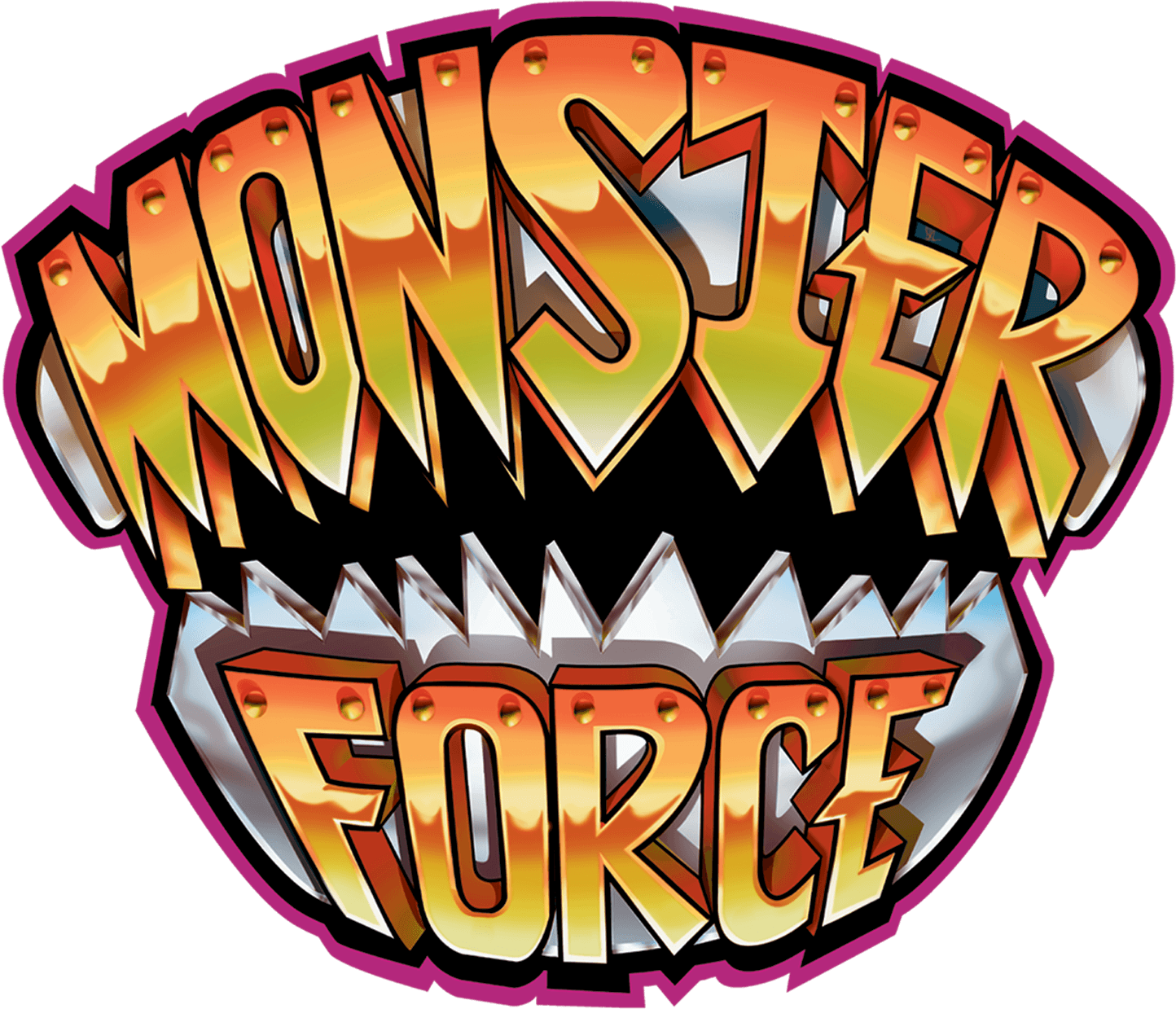 Illustrated Logos - Monster Force Luke Talbot The Wolfman Action Figure (1444x1239), Png Download