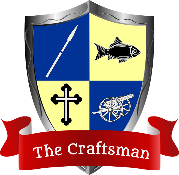 The Craftsman - Design (618x604), Png Download