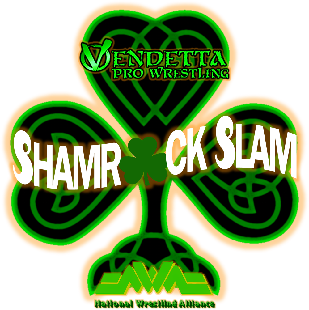 Shamrock Slam - Professional Wrestling (1000x1003), Png Download