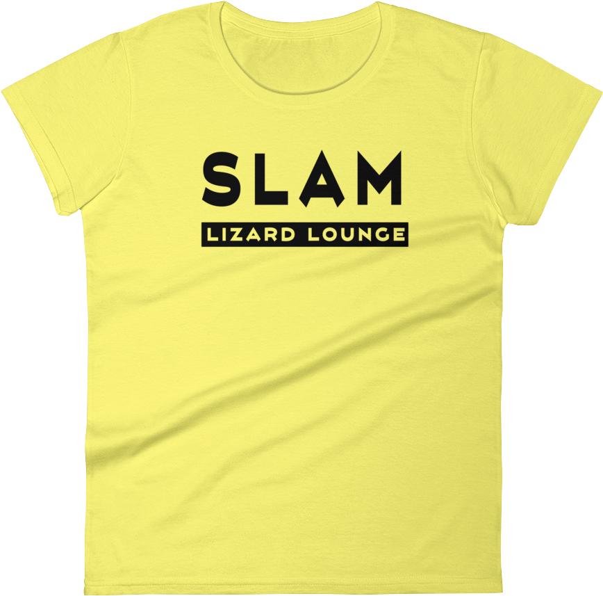 Slam T-shirt Women Yellow - T-shirt (1000x1000), Png Download
