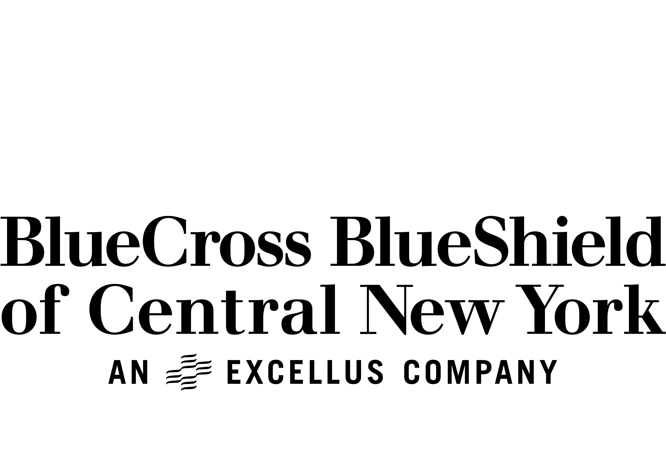 Bluecross Blueshield Of Central New York Logo Black - Blue Cross Blue Shield Nc Logo Png (2400x2400), Png Download