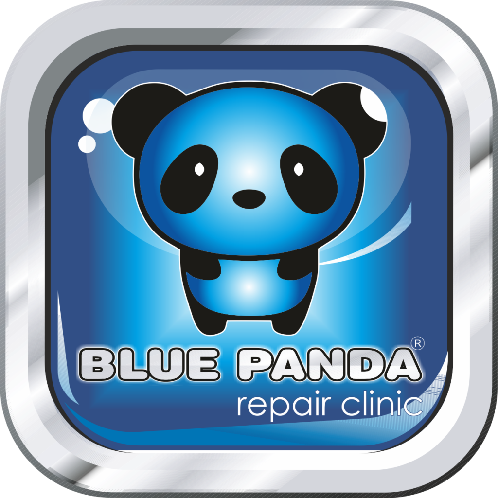 Blue Panda Logo New - Cartoon (1024x1024), Png Download