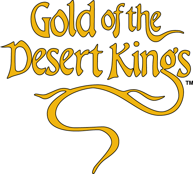Gold Of The Desert Kings Logo (641x579), Png Download