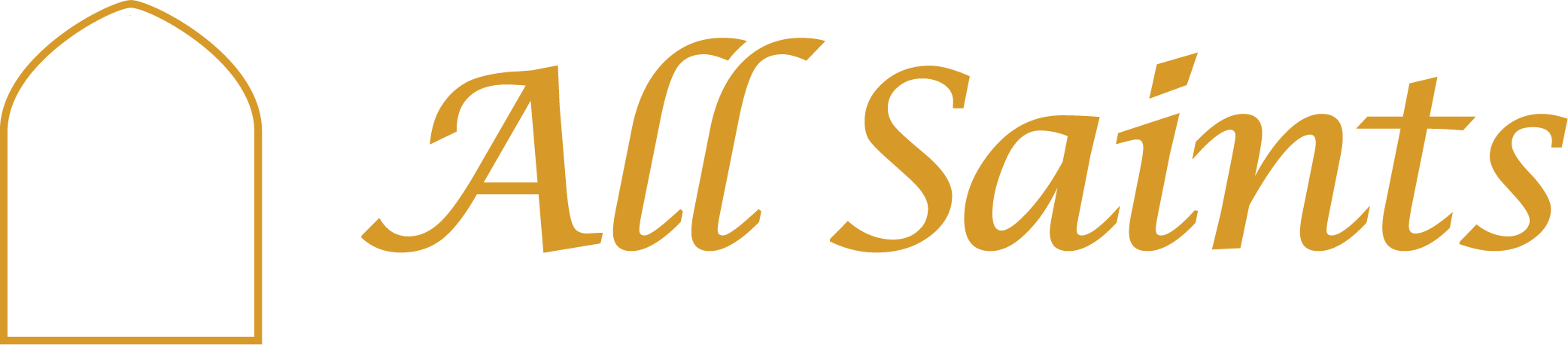 All Saints Catholic Church - Your Balls, My Tree Mousepad (2084x458), Png Download