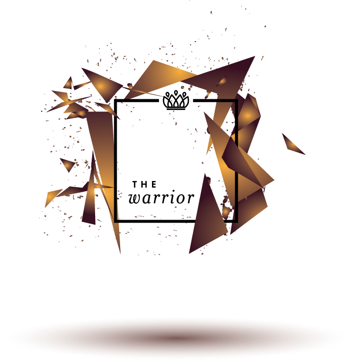 Warrior Logo Abstract - Triangle (724x811), Png Download