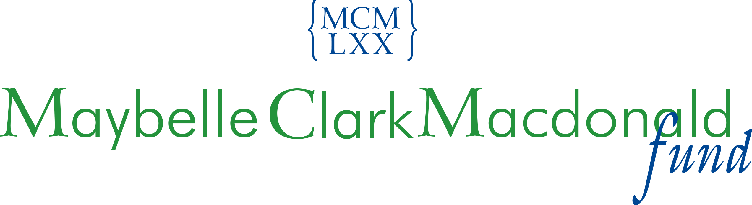 About Maybelle Clark Macdonald - Maybelle Clark Macdonald Fund (2550x694), Png Download