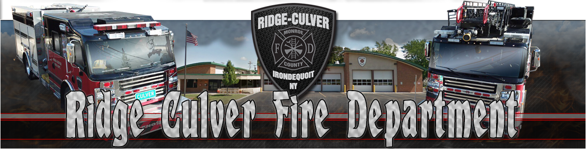 Ridge Culver Fire Department (1200x306), Png Download