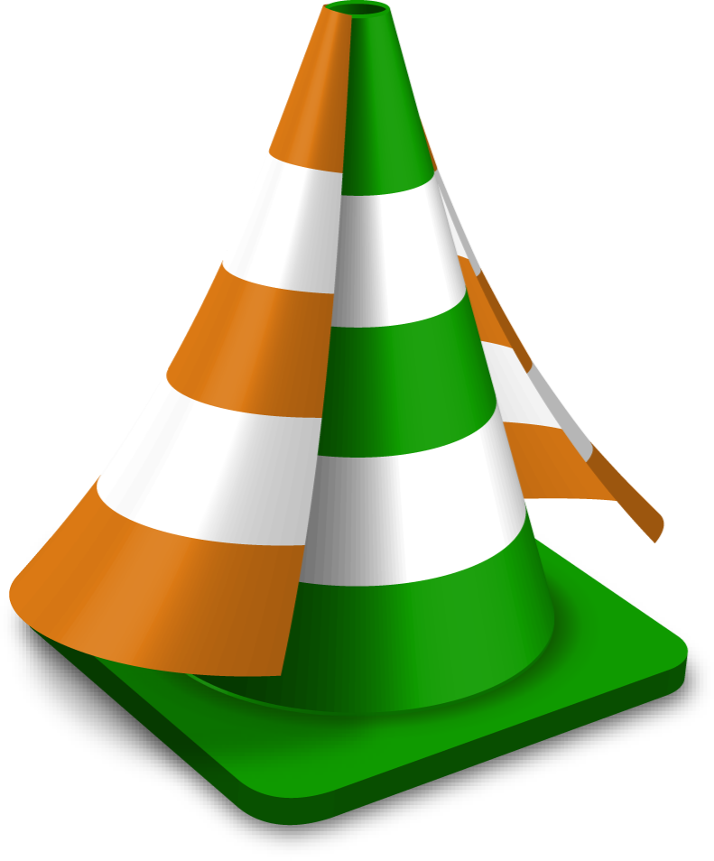 Interface Cone - Vlc Media Player Green (791x954), Png Download
