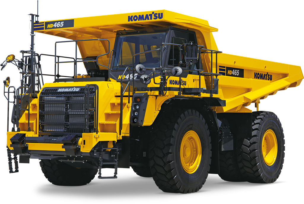 Mechanical Trucks - Komatsu Hd465 8 (1024x768), Png Download