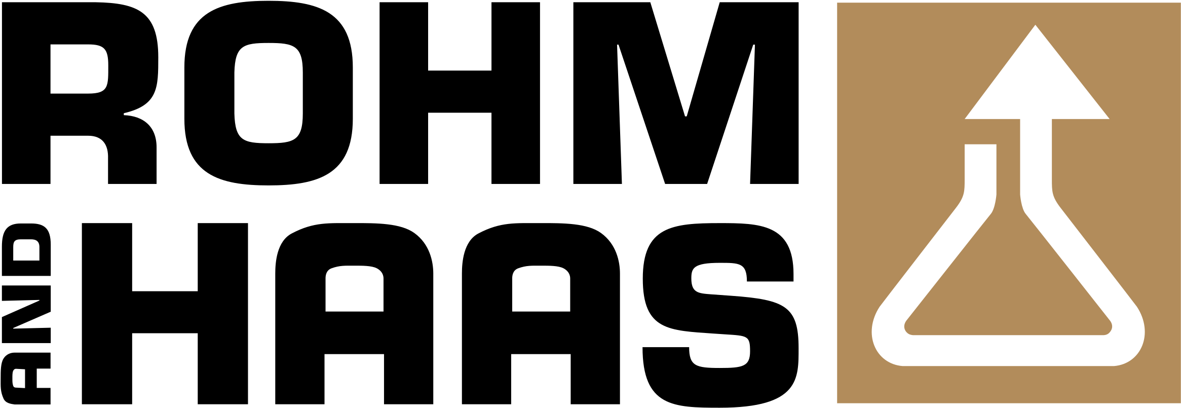 Rohm And Haas Logo Png Transparent - Rohm And Haas Logo (2400x2400), Png Download