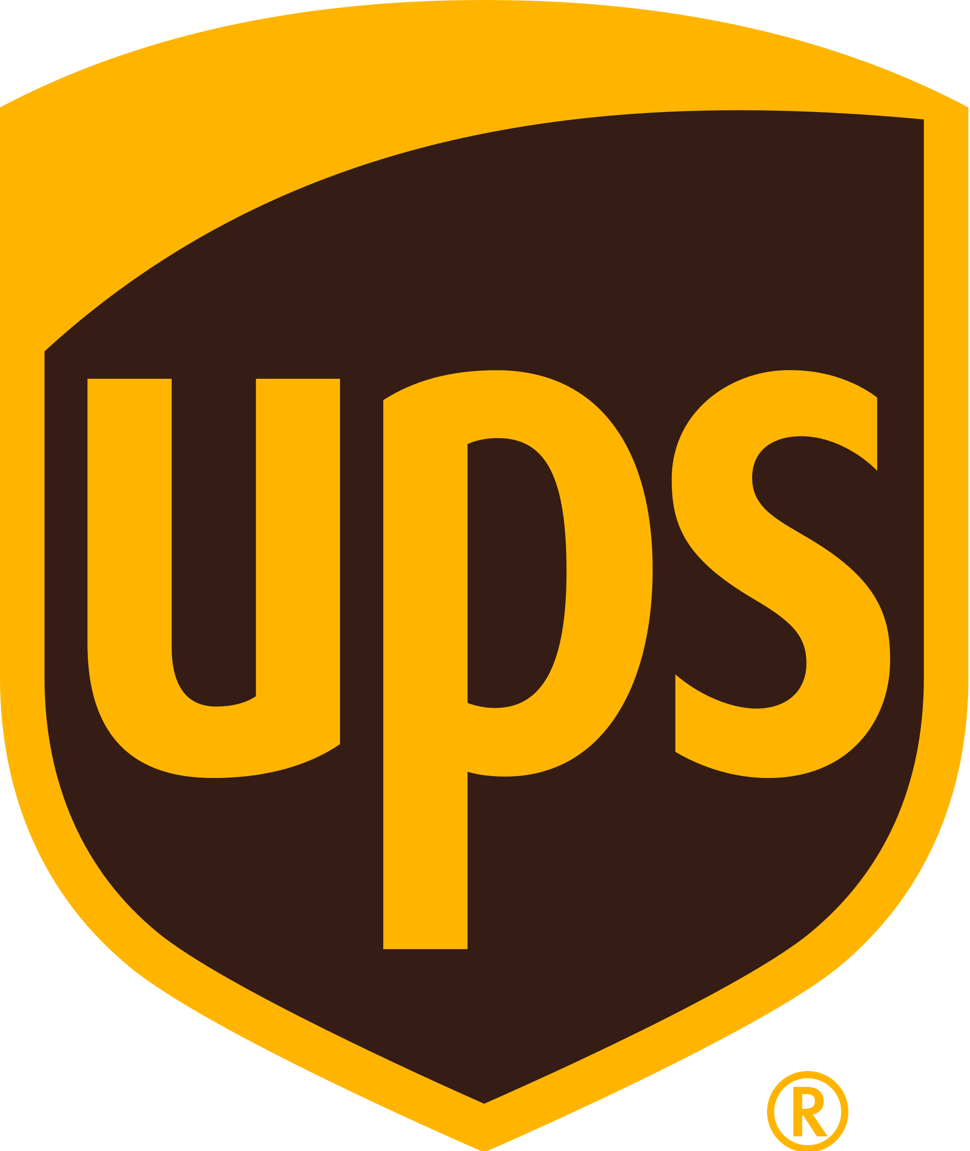 United Parcel Service Logo (2000x2373), Png Download
