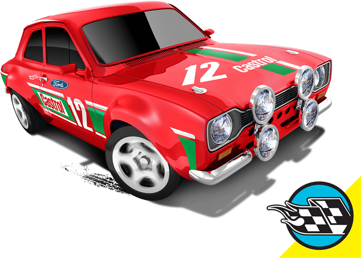 Hot Wheels 70 Ford Escort Rs1600 - Hot Wheels 2016 #185 70 Ford Escort Rs1600 (800x600), Png Download