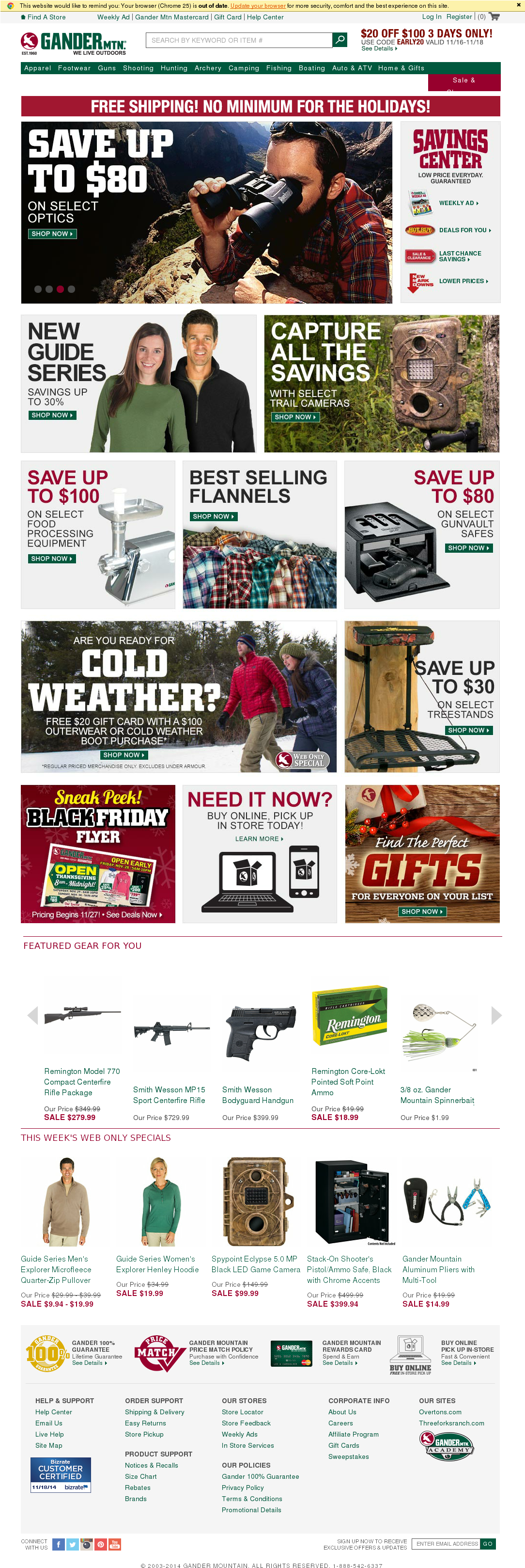 Gander Mountain Competitors, Revenue And Employees - Bushnell Powerview 10x50 Wide Angle Binocular 131056 (1083x3252), Png Download