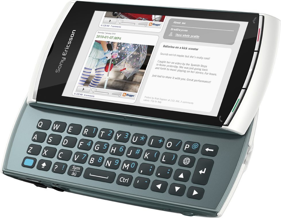 The Sony Ericsson Vivaz Pro Offers 75 Mb Of Internal - Sony Ericsson Vivaz Pro (1024x795), Png Download