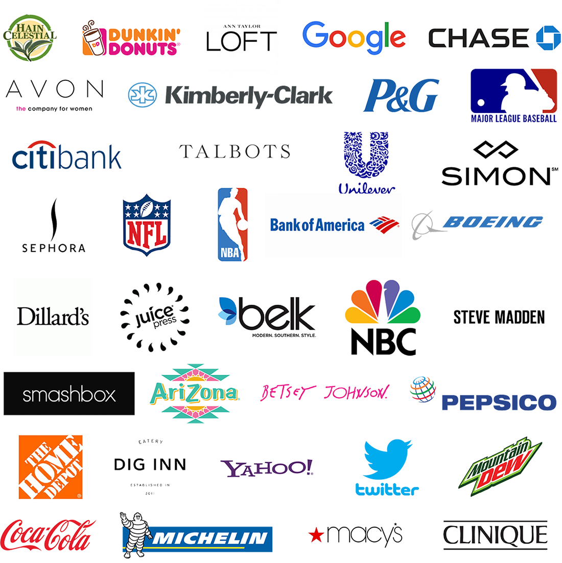 See Below For Just A Few Examples Of The Many Brands - Logo (1100x1101), Png Download