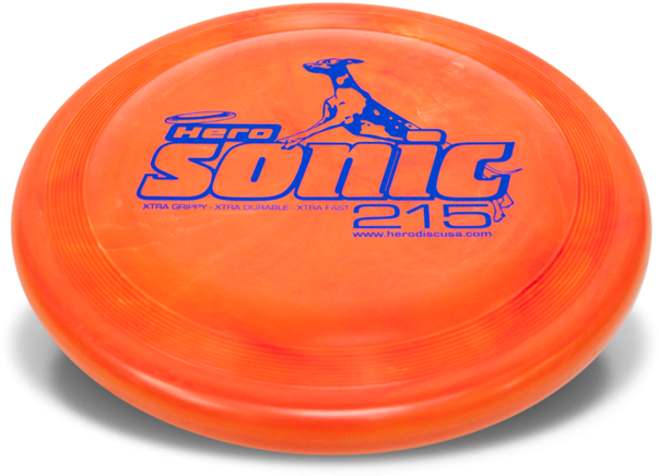 More Views - Frisbee Sonic Xtra 215 - Hero Disc Usa - Bleu - 21,5 (648x648), Png Download