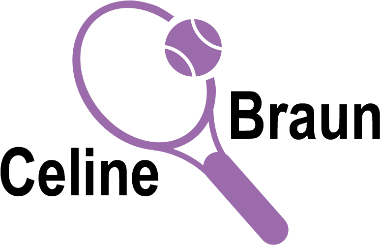 Celine Braun Logo - Raqueta De Tenis Para Colorear (800x521), Png Download