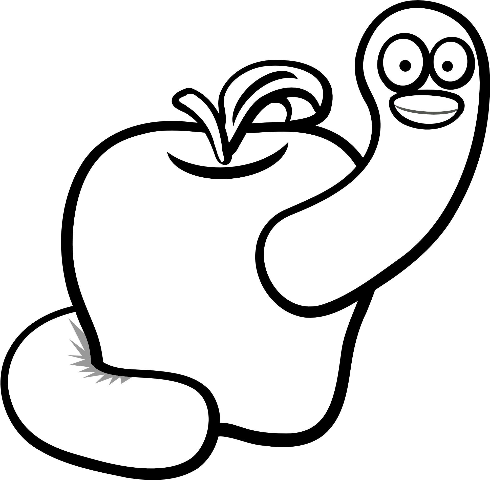 Black And White Colouring (1979x1896), Png Download